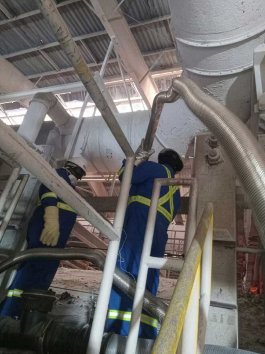 High Heat Vacuuming Cleaning