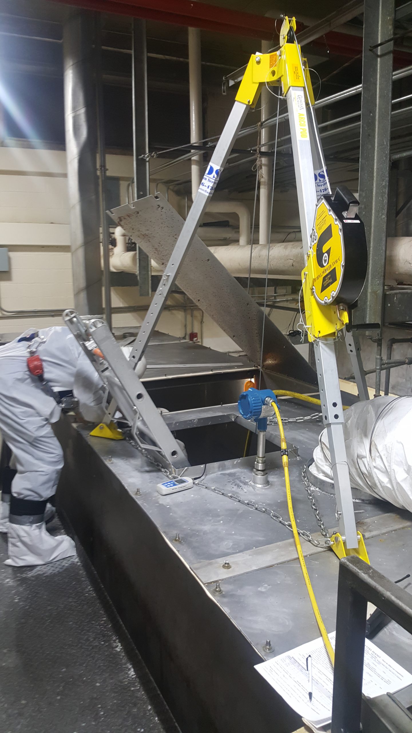 Food Grade Tank Pressure Washing